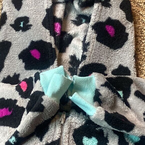 Total Girl Leopard Print Pijamas Junior Size XL 16 - Picture 13 of 16